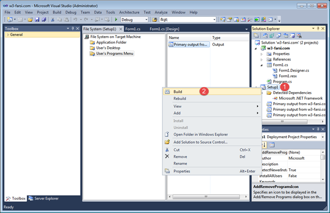 Create-Setup-in-Visual-Studio-20