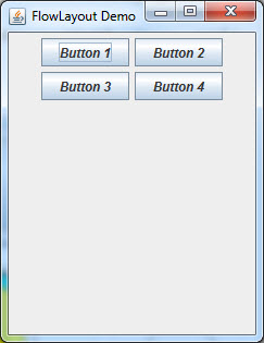 make flowlayout but fill vertically make flowlayout but fill vertically