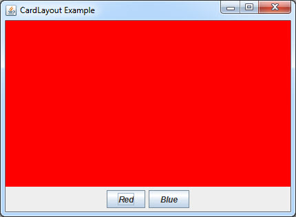 آموزش برنامه نویسی CardLayout در جاوا و swing