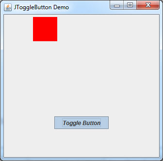 کنترل JToggleButton در swing و جاوا